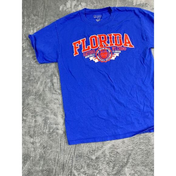Men's Champion Blue Florida Gators T Shirt Size Medium  EUC - Picture 6 of 10